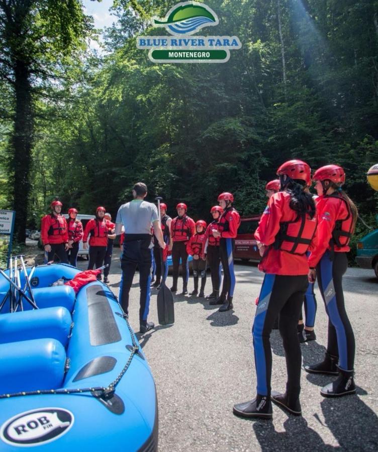 Rafting Blue River Tara Scepan-Polje Ngoại thất bức ảnh