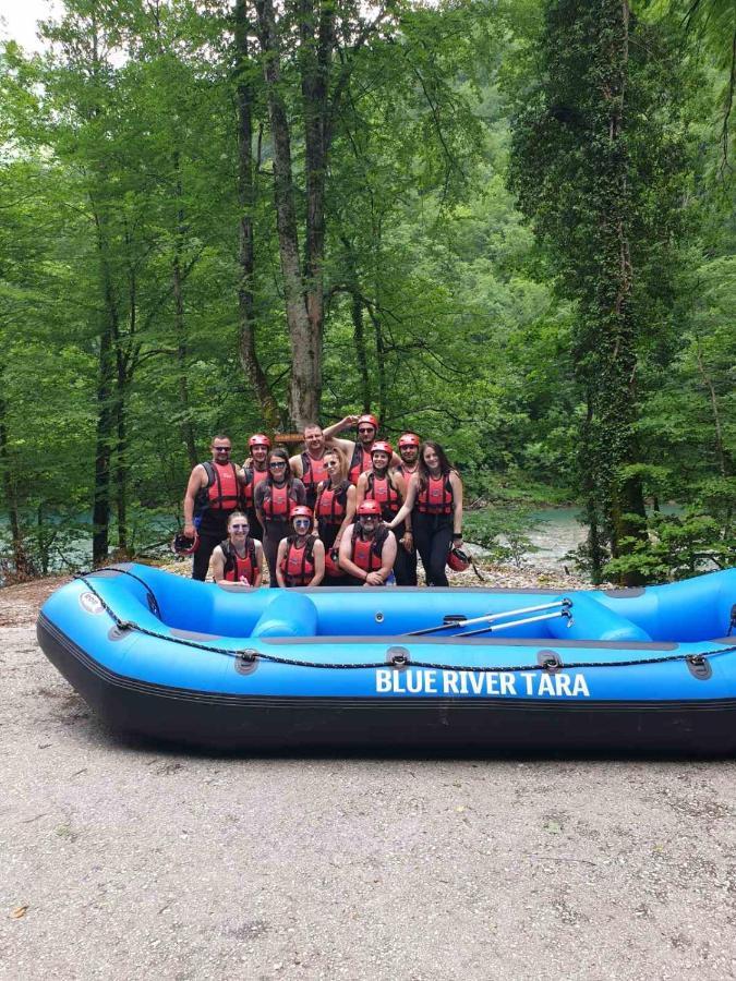Rafting Blue River Tara Scepan-Polje Ngoại thất bức ảnh