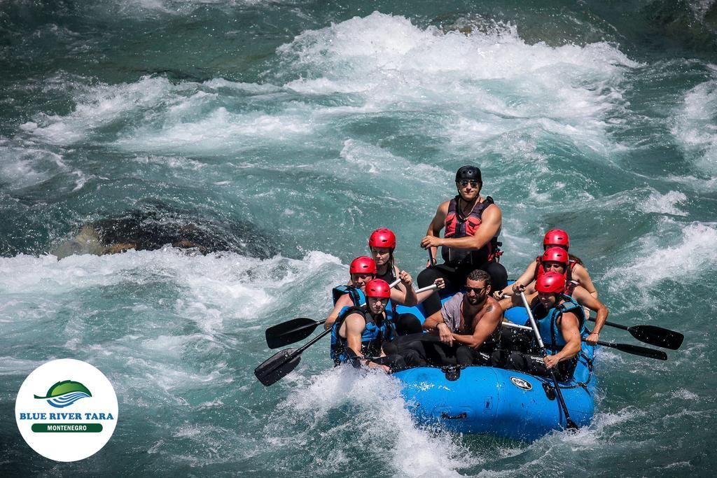 Rafting Blue River Tara Scepan-Polje Ngoại thất bức ảnh
